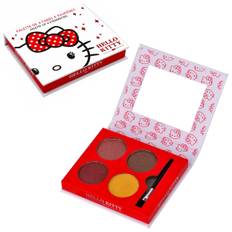 Hello Kitty Make Up Palett med 4 Ögonskuggor + Borste och Spegel
