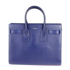 Yves Saint Laurent Vintage Handbag Stl. - Handväskor Från Magasin - Blue (L 25cm x W 31cm x D 10.5cm)