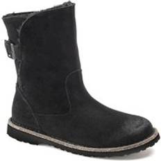 Birkenstock Uppsala Shearling Suede Leather - Kängor - Dam Black 40 - Regular fit