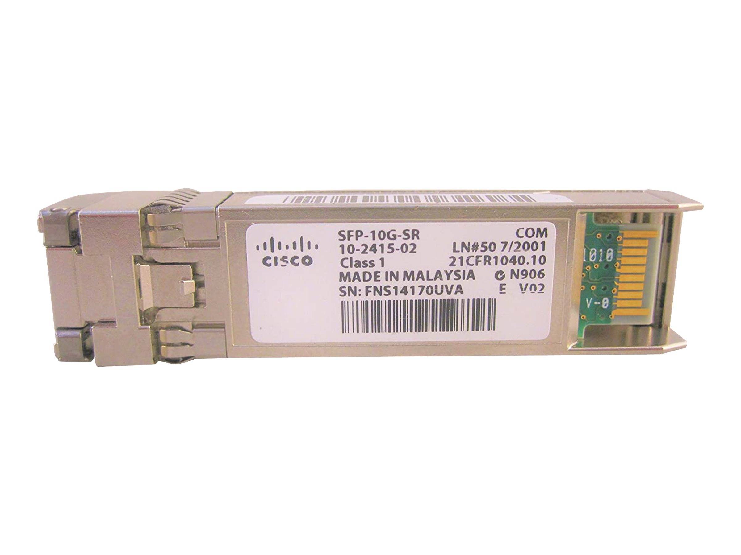 Cisco SFP+ transceiver modul 10 Gigabit Ethernet --> På fjernlager, levevering hos dig 27-07-2026