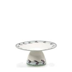 SERAX Cake Stand S Anemone Milk Mf |Multi/patterned |Ø 20 cm