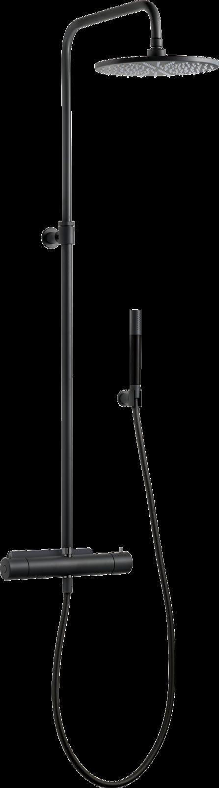 Tapwell Takduschset TVM7200-160 Edition 2 (Mattsvart)
