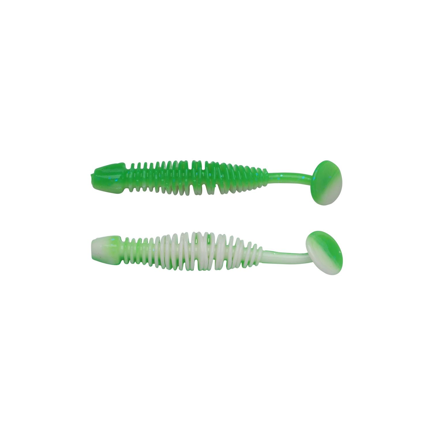 Powerbait Leech 50mm - Green/White