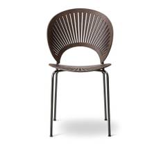 Fredericia Furniture - Trinidad Chair, Rökt ek, Flint - Spisebordsstole - Nanna Ditzel - Grå - Metal/Træ