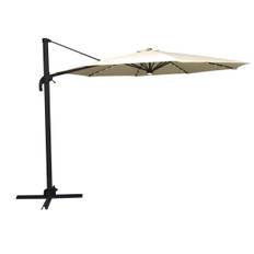 Roma parasol 360-rotation LED beige 300cm