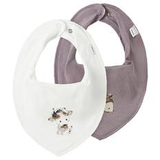 Name It Haklappar - 2-pack - NbfYvette - Paddsvamp/Cloud Dansare - Name It - One Size - Dregglis