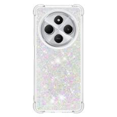 EIDERWOOD Xiaomi Redmi 14C Flexibelt Plast Skal med Flytande Glitter - Silver