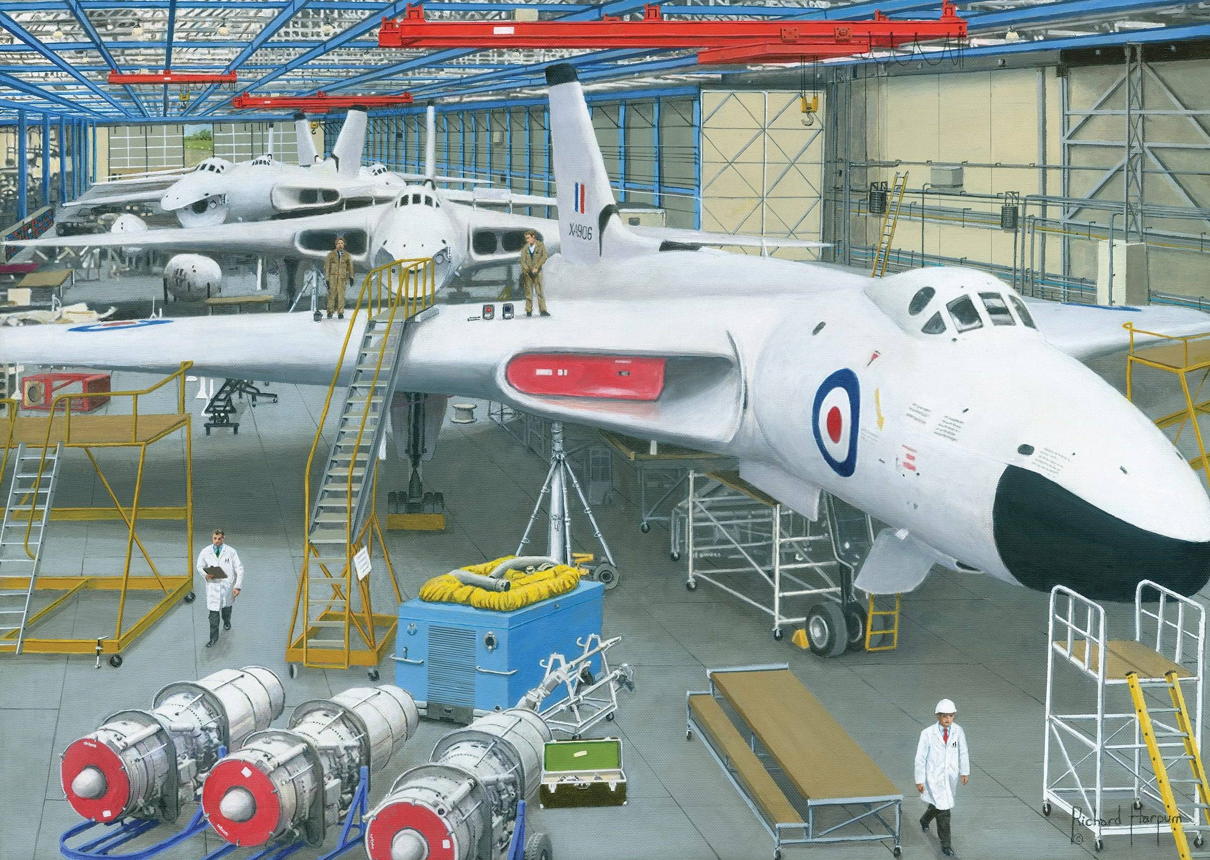 PRE-ORDER Falcon de Luxe Building the Vulcan 1000 Piece Jigsaw Puzzle - Default Title