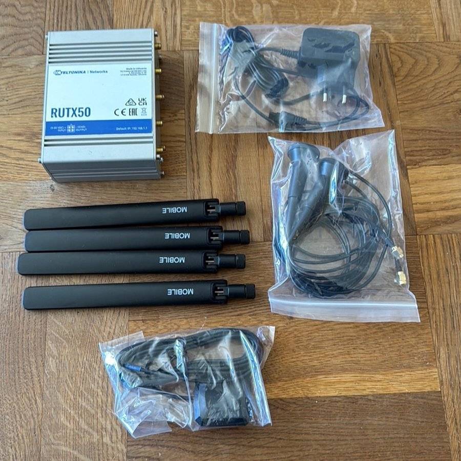Oerhört stabil Teltonika RUTX50 5G Router