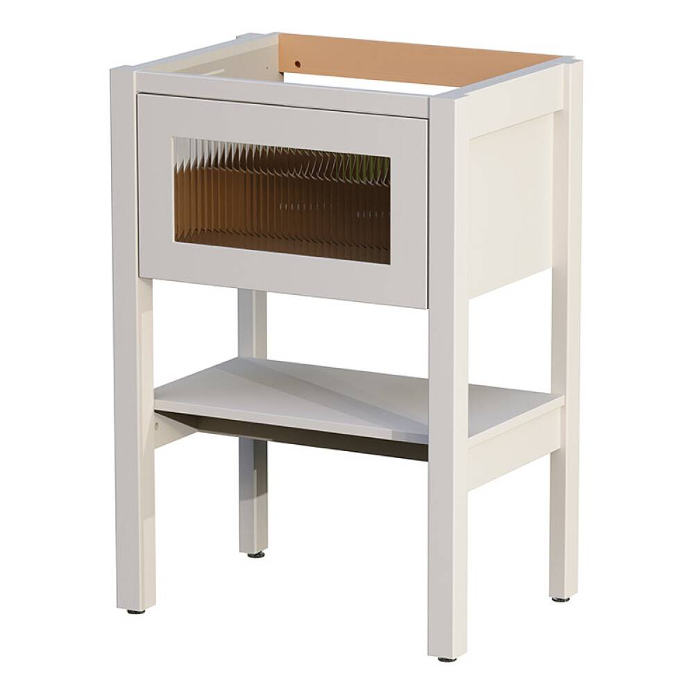 TVÄTTSTÄLLSSKÅP CAMARGUE FORS HÖG LÅDA + HYLLA 60CM LINJEGLAS VARM