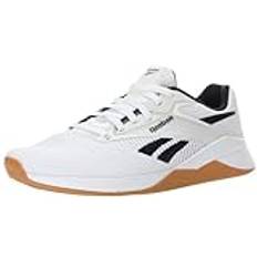 Reebok unisex - vuxen NANO X4 Sneaker, FTWWHT/BLACK/RBKG04, 37.5 EU