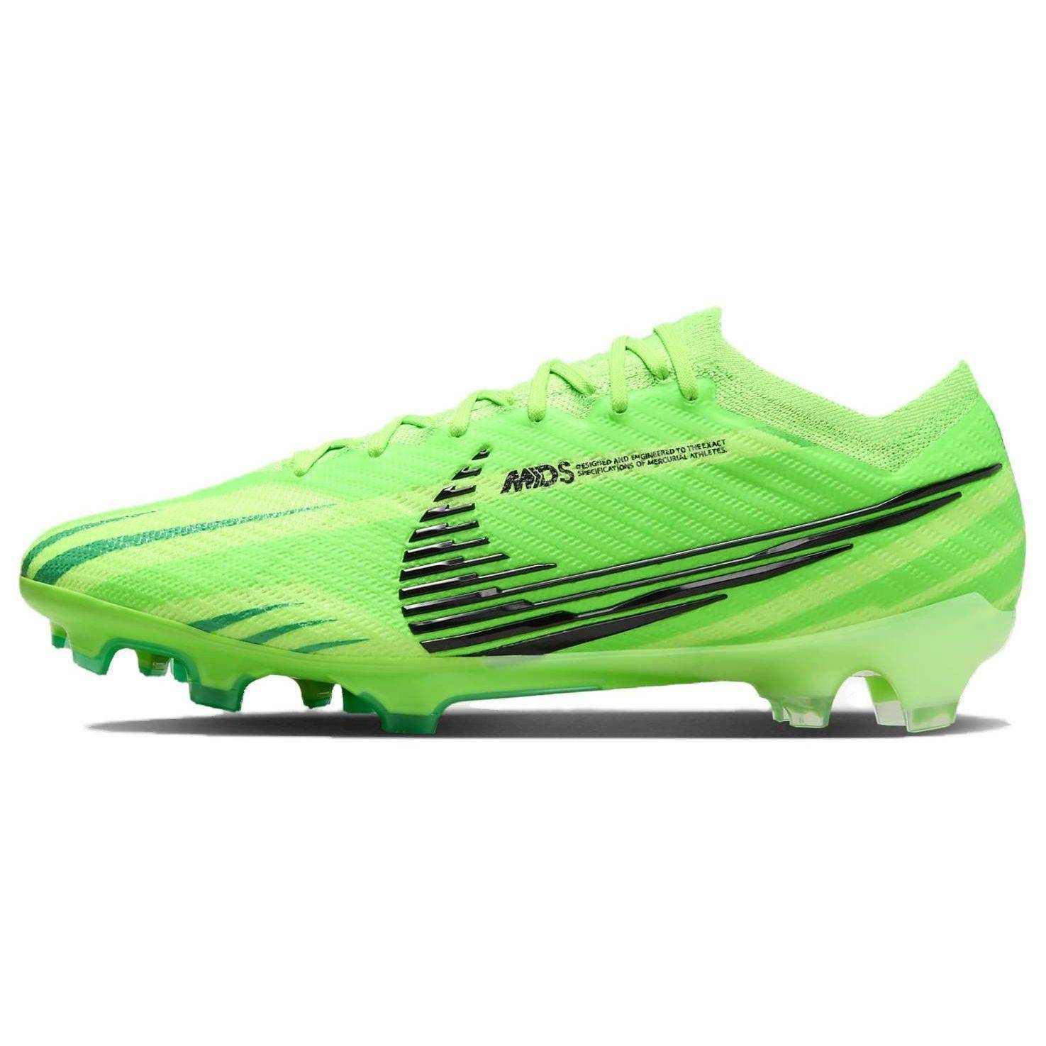 Nike Zoom Mercurial Vapor 15 Elite FG Dream Speed - Green Strike Unisex Sneakers Stadium-Grön Svart FJ7196-300 44