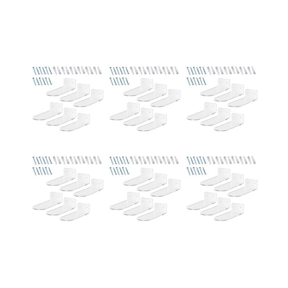 Floating Shoe Display Stand - 36 Shoe Shelf for Wall - Sneaker Levitation Display Shoe Wall Shelf
