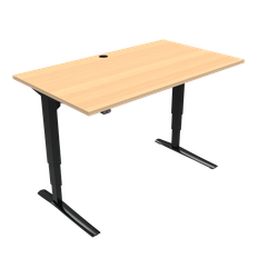 CONSET 43 140X80 ( RABAT 25 % ) hvid melamin Sort