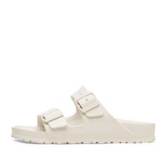 Birkenstock, Sko, Dame, Beige, 37 EU, EVA Eggshell Sandaler Smal Pasform