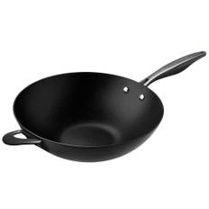 Scanpan Pro SB+ wokpanna 32 cm - Svart