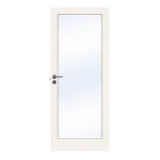 Innerdörr Swedoor Stable GW1 Klarglas 625X2040 Vit