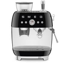 Smeg - espressomaskin i 50-talsstil - unisex - rostfritt stål - one size - Svart