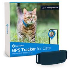 Tractive GPS CAT 4 – katt-GPS och aktivitetsspårare | EXCL. ABO | TRAMINDB | Midnattsblå