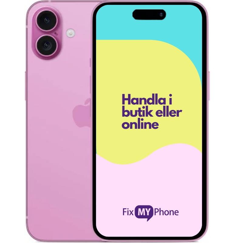 iPhone 16 Begagnad Rosa 512 GB Premium