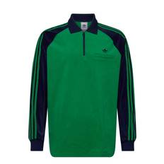 Adidas Originals Velour Polo Grön