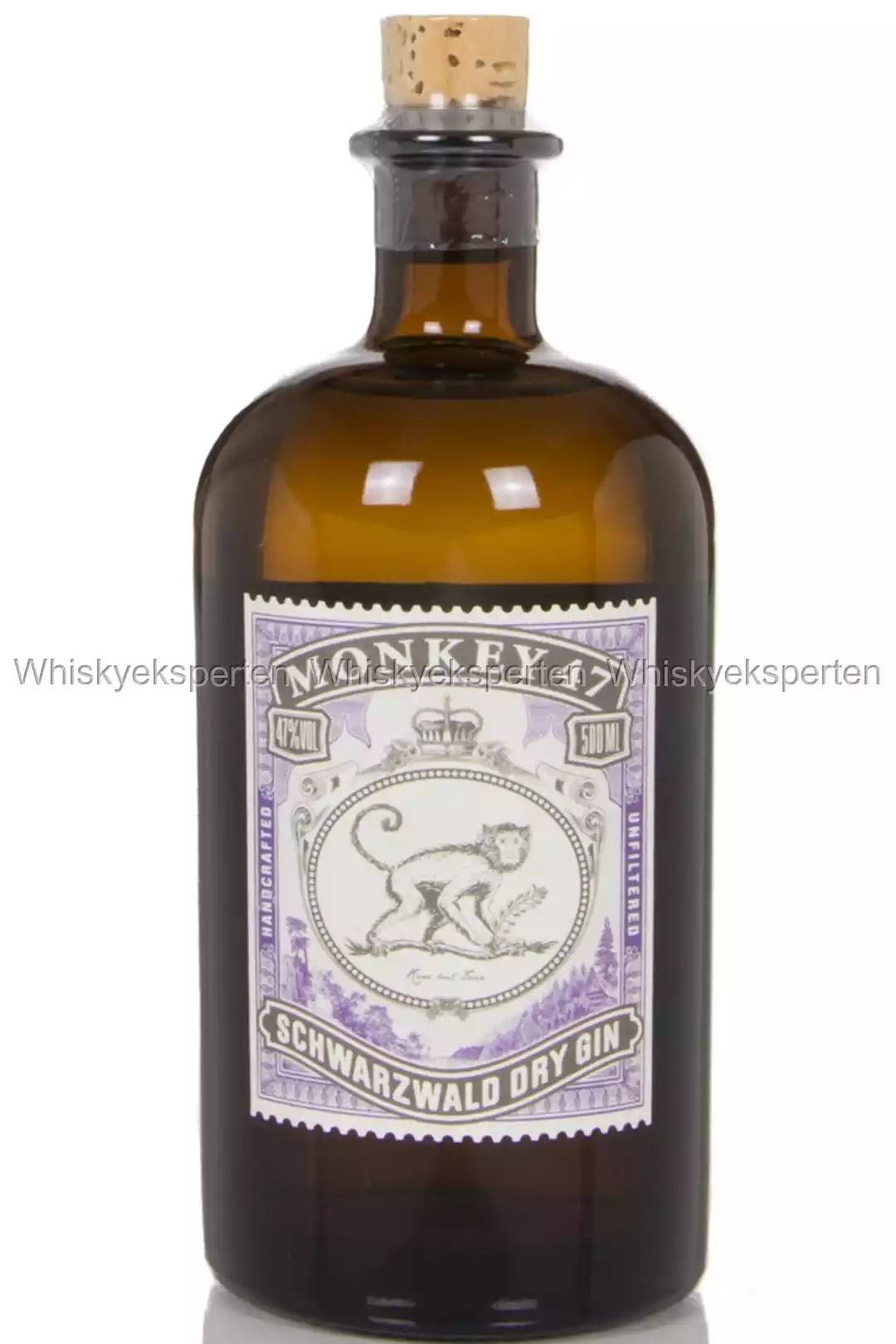 Monkey 47 Schwarzwald Dry Gin 50 cl, 47%