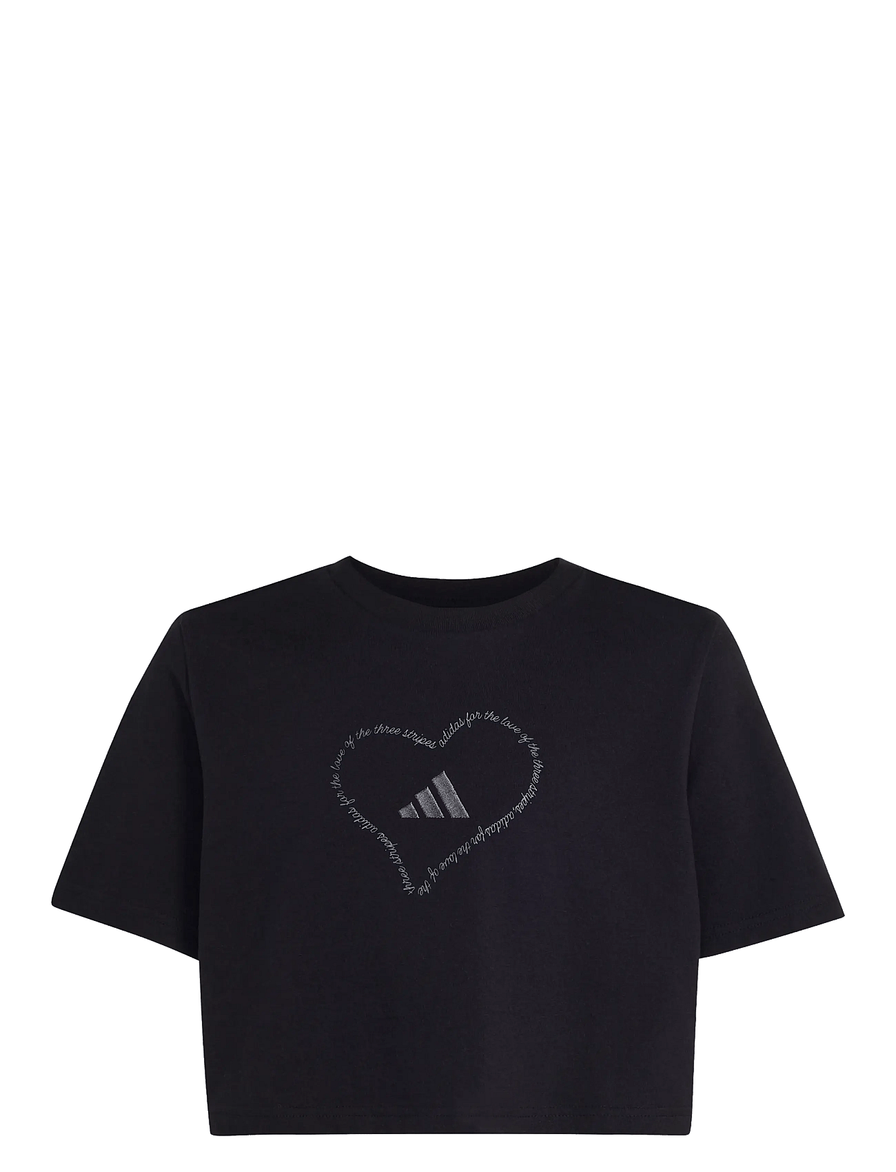 adidas Sportswear Jg Satin T - Black - 116