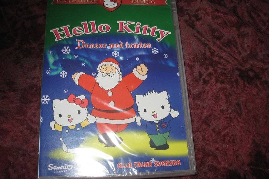 HELLO KITTY - DANSAR MED TOMTEN (SVENSKT TAL) DVD