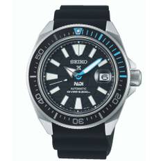 Seiko Prospex 'King Samurai' PADI Automatic Blue Dial Black Silicone Strap Men's Watch SRPG21K1
