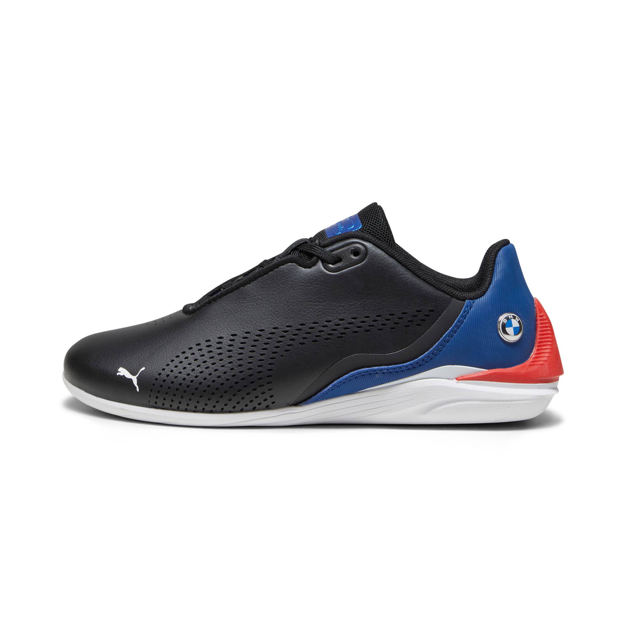 PUMA BMW M Motorsport Drift Cat Decima Motorsport Shoes Youth, Shoes, Black/Pro Blue, 39