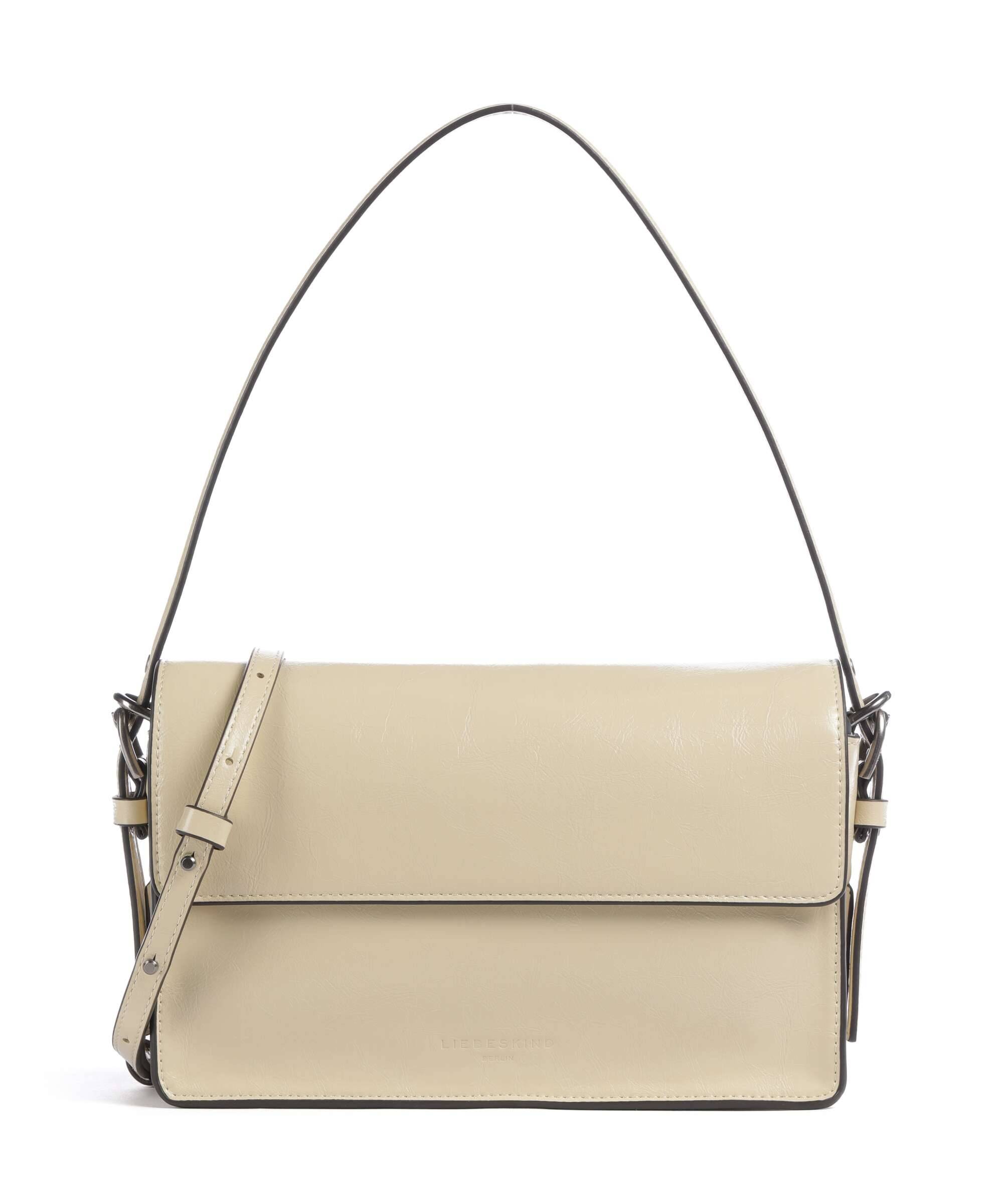 Liebeskind Audrey Recycled Lack Distressed S Skuldertaske biscotti