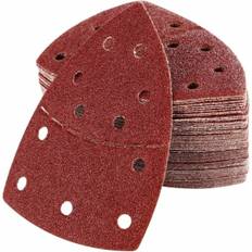 Slibetrekanter, Sandpapir til Bosch PSM 100A, PSM 160, PSM 200 AES, PSM 18, PDA 180, PSM 160 A/PSM 80/PRIO, 105 mm x 152 mm, Pakke med 60, Korn P40