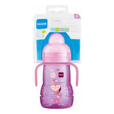 Mam Trainer Nappflaska 220 Ml Rosa