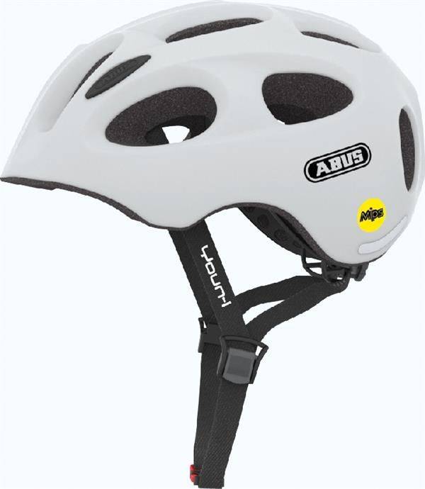 Abus Youn-I Polar Matt Mips med LED lampa - Medium 52-57 cm