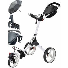 Big Max IQ² 360 Deluxe SET White Manuell golfvagn