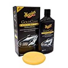 Meguiar's G7016EU Gold Class Carnauba Plus Premium flytande vax bilvax, 473 ml