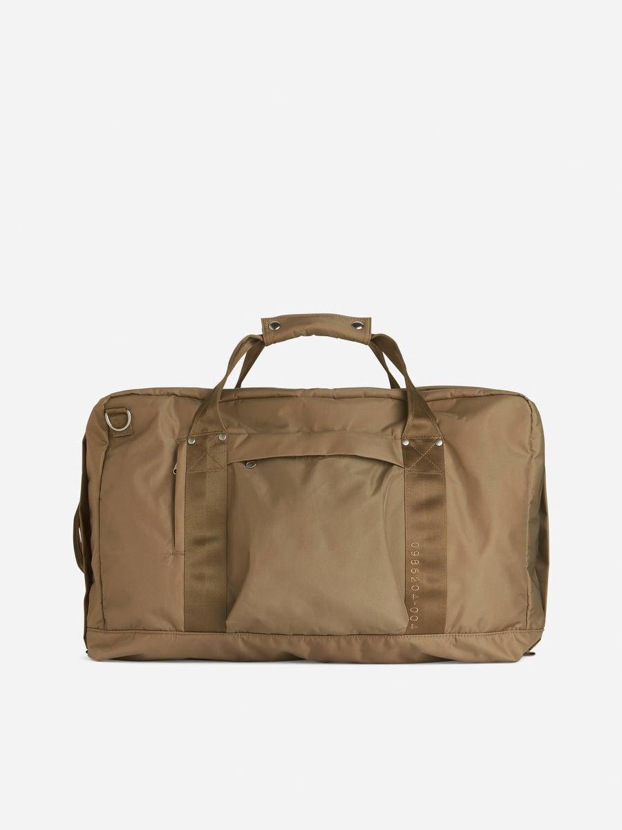 ARKET 72-Hour 3-Way Duffle Bag -Beige, ONESIZE