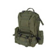 Tredagars militär ryggsäck med avtagbar go-bag 35L