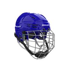 Bauer Hockeyhjälm Re-Akt 55 Combo Blue - Blå (L)