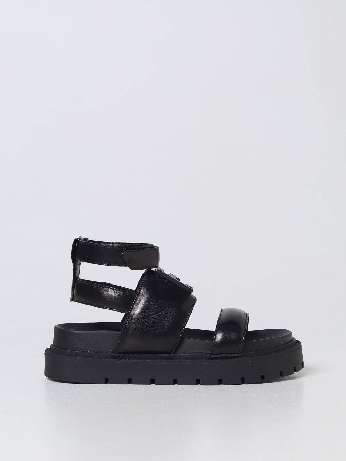FENDI Kids nappa sandals - 37