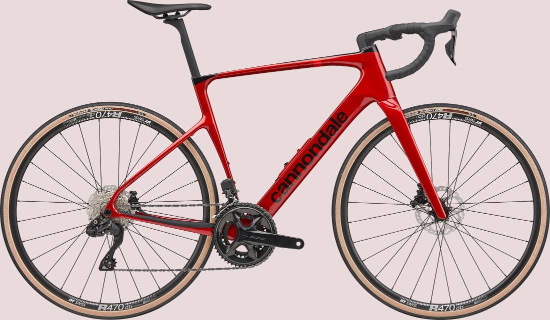Cannondale SYNAPSE CARBON 4 2025 - SHIMANO 105 DI2 - DT Swiss R470 - 015 / 54 / METALLIC RED (54)