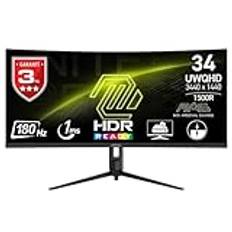 Monitor MSI MAG 342CQR E2 34 tum 180 Hz