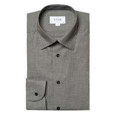 Eton, Skjorta, Herr, Grön, XL, Shirts