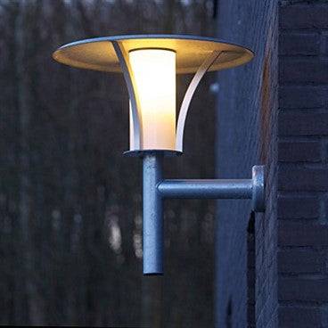 Samson maxi væglampe David Superlight - Galvaniseret