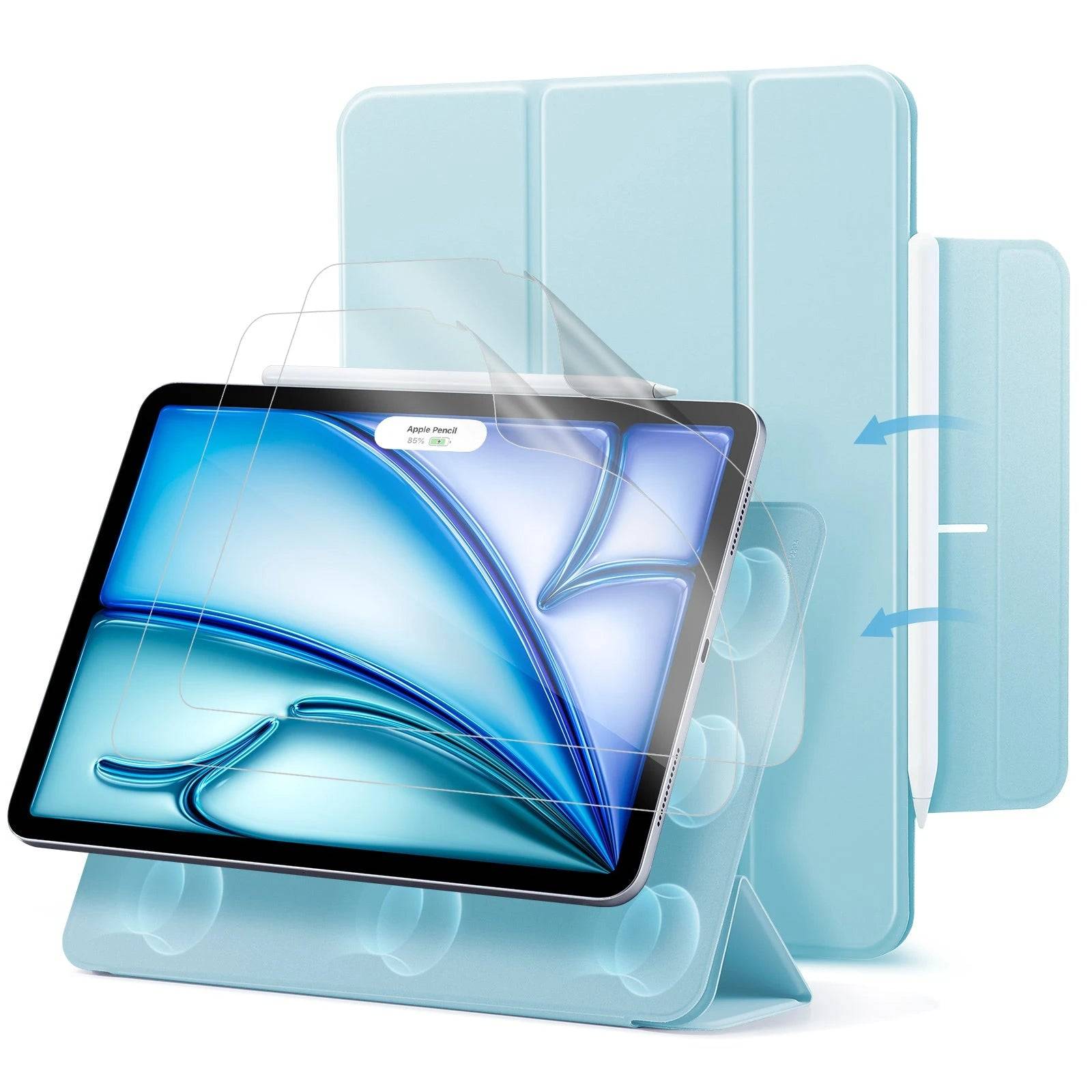 iPad Air 11ʺ (2025/2024) Rebound Art Bundle - Sky Blue - Sky Blue