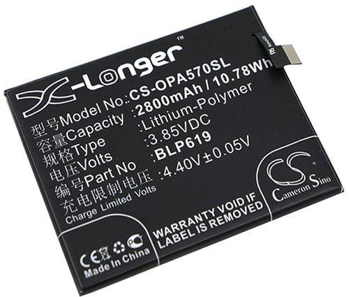 Batteri till Oppo A57 mfl