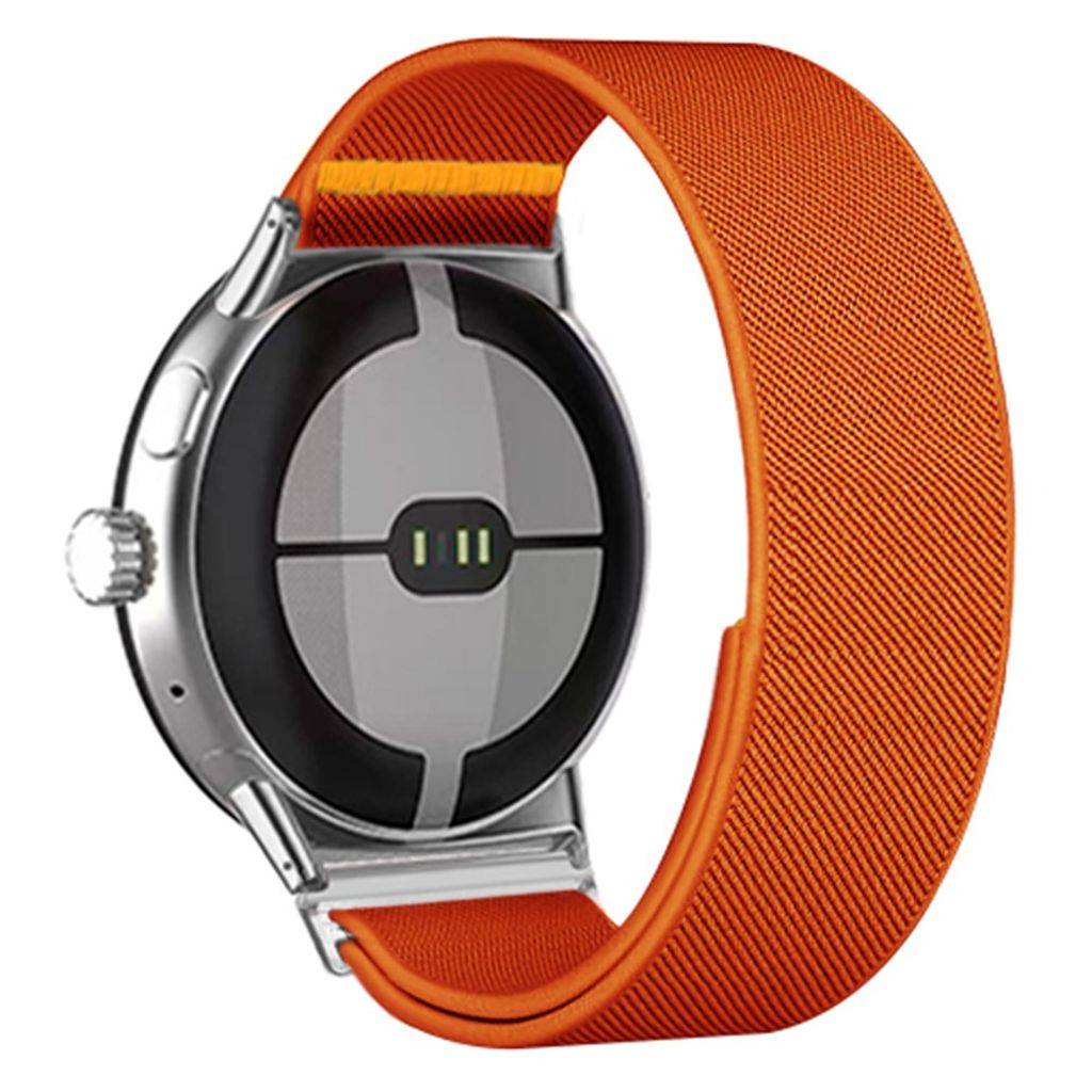 Google Pixel Watch 3 45 mm Klockarmband i nylon - orange