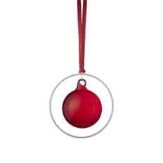 Blomus - Set of 4 Christmas decorations -KITAI- Silver Port