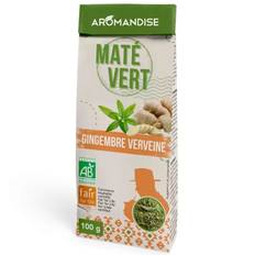 Aromandise Ekologisk & Fairtrade Yerba Mate Te med Ingefära & Verbena