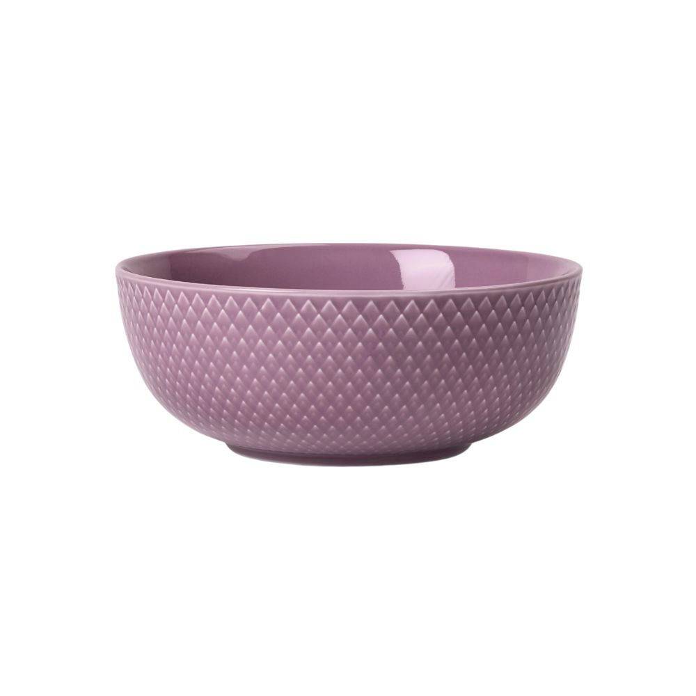 Lyngby Porcelæn Rhombe Color Skål Ø15,5 cm Lilla